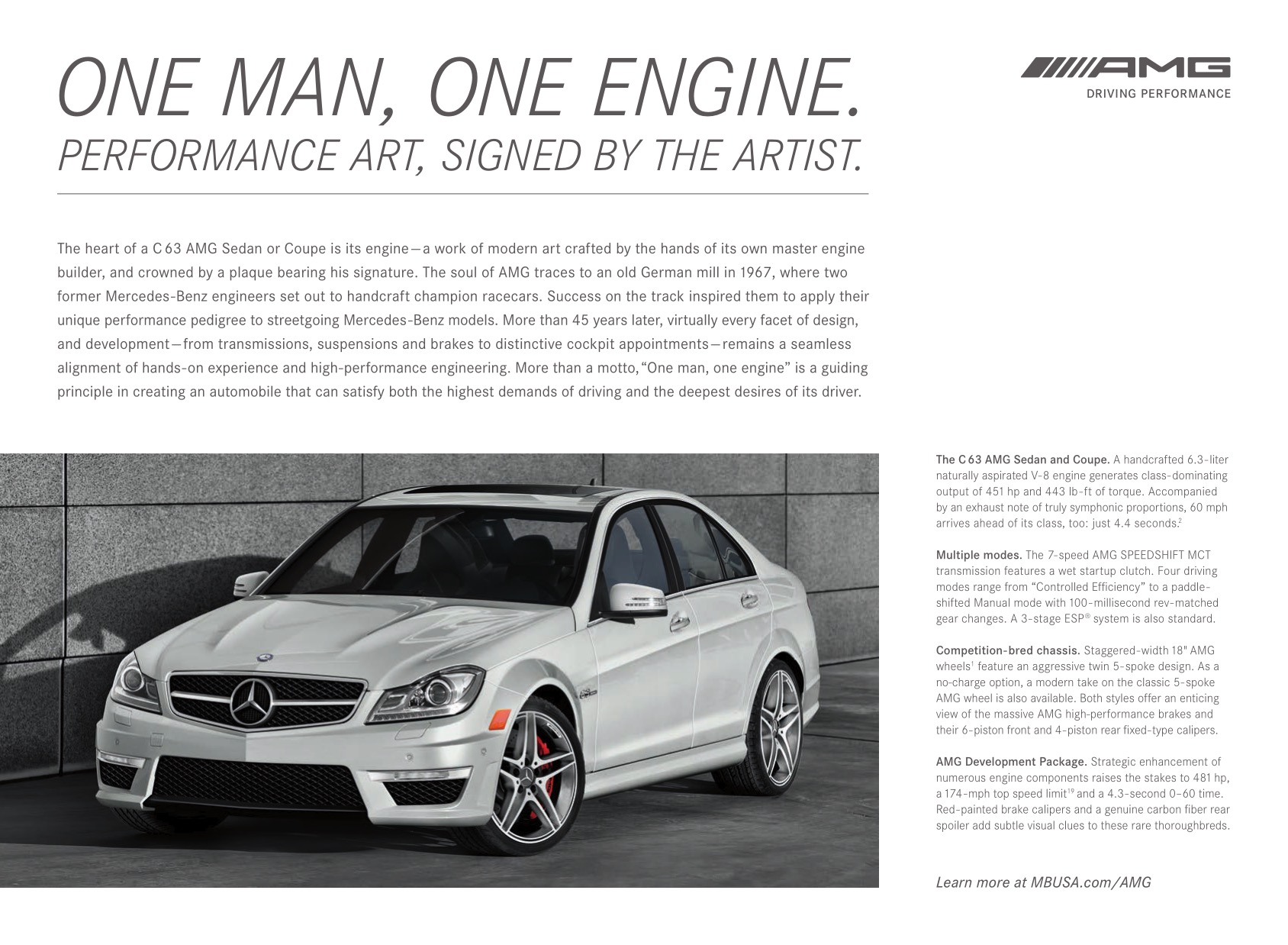 2013 Mercedes-Benz C-Class Brochure Page 24